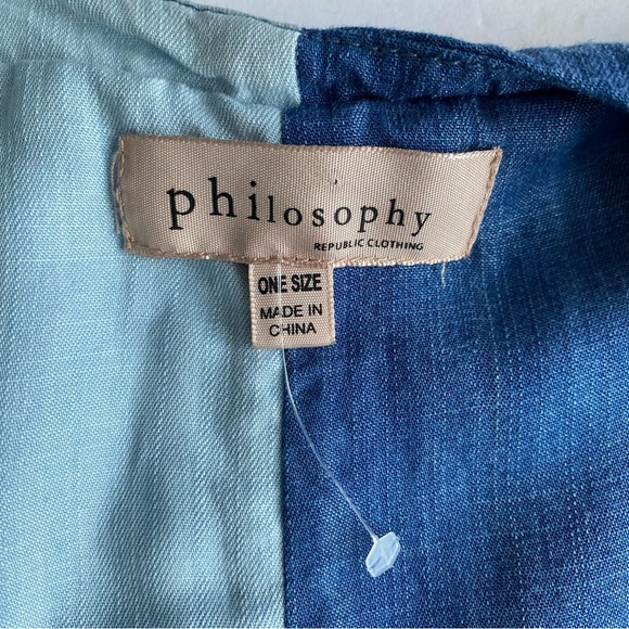 ✨ Philosophy Tencel Patchwork Kimono Top - Picture 8 of 10